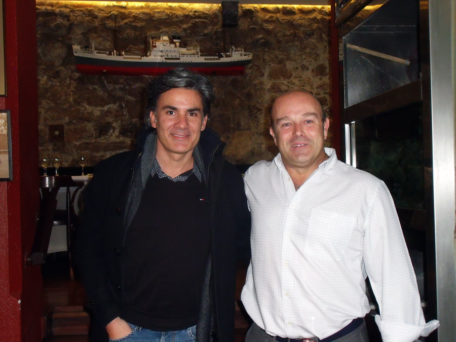 Con el cantautor Cántabro Nando Agüeros