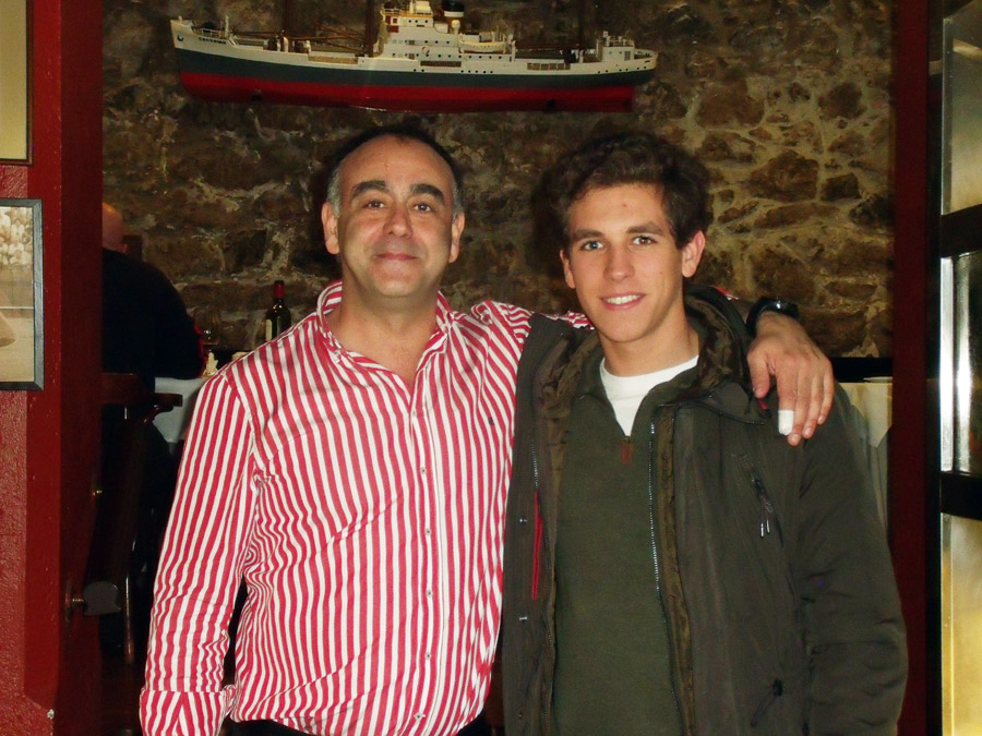 Con Ginés Marín
