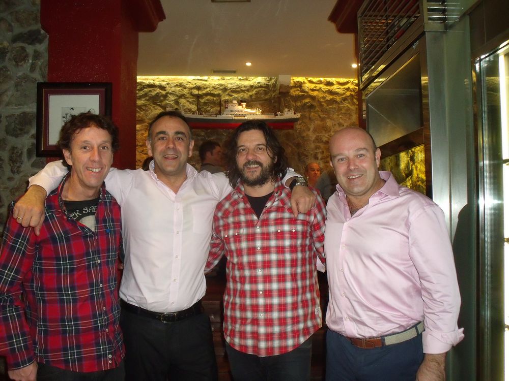 Con los Dj's Óscar Mulero y Christian Wünsch