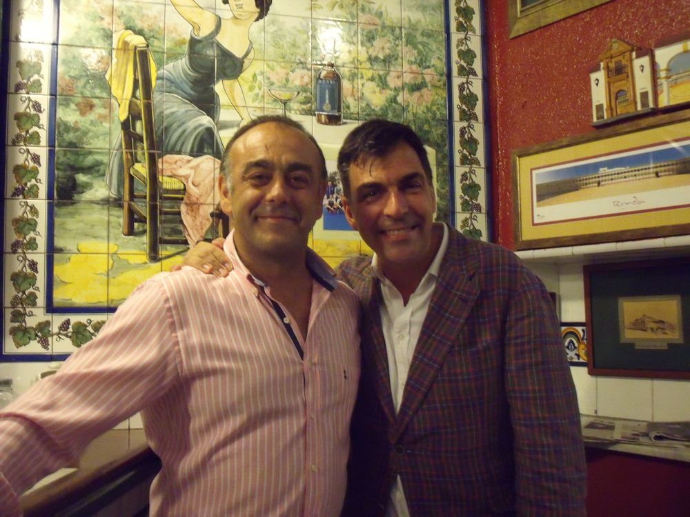 Con el chef, 2 estrellas Michelín, Ramón Freixa